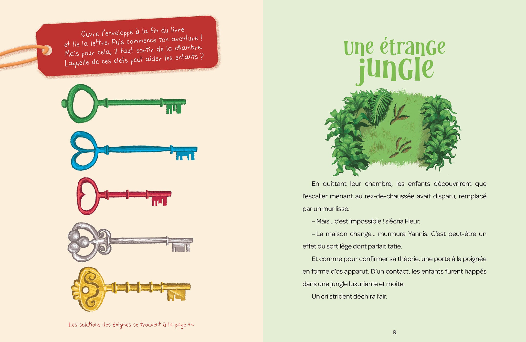 Secrets au Manoir – Livre-jeu d’énigmes – Auzou