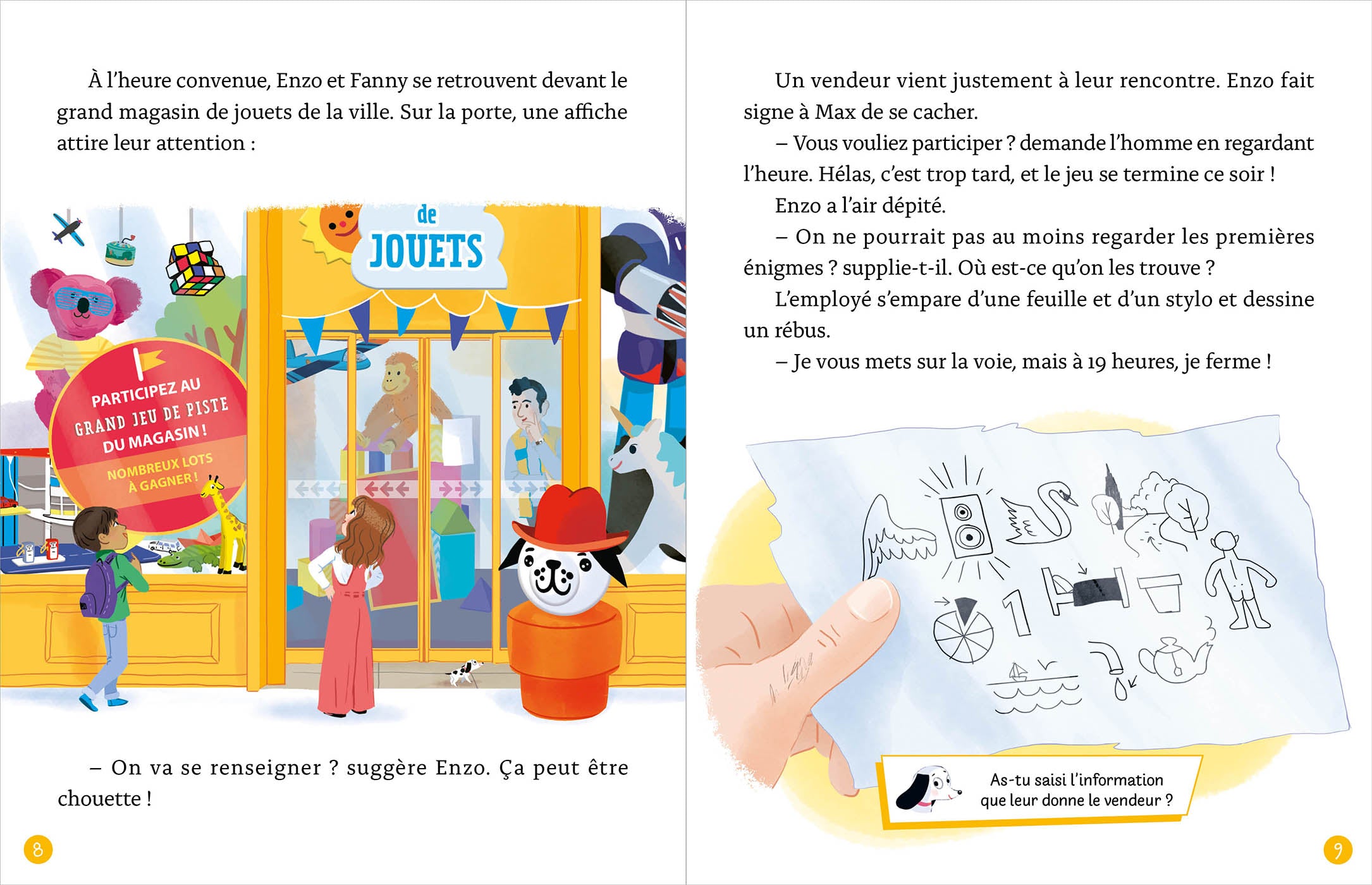 Mon Roman Énigme – Mes premières enquêtes : Le magasin de jouets