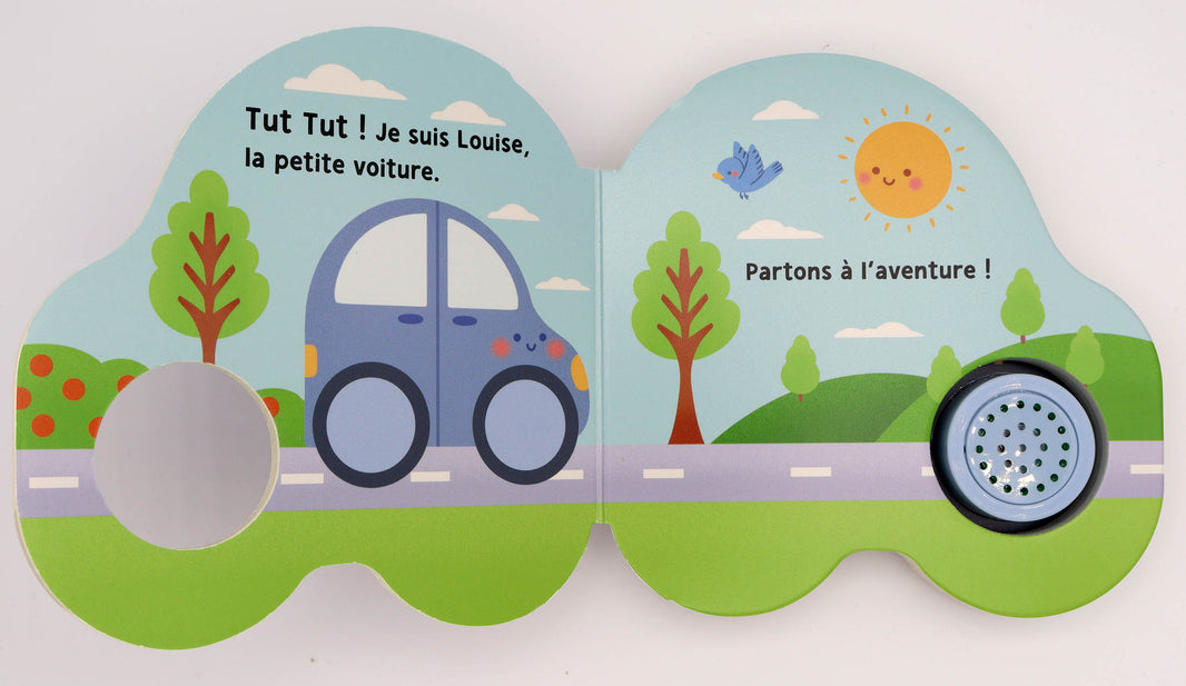 Kleine Soundfahrzeuge - Louise das Auto | Soundbuch ab 2 Jahren