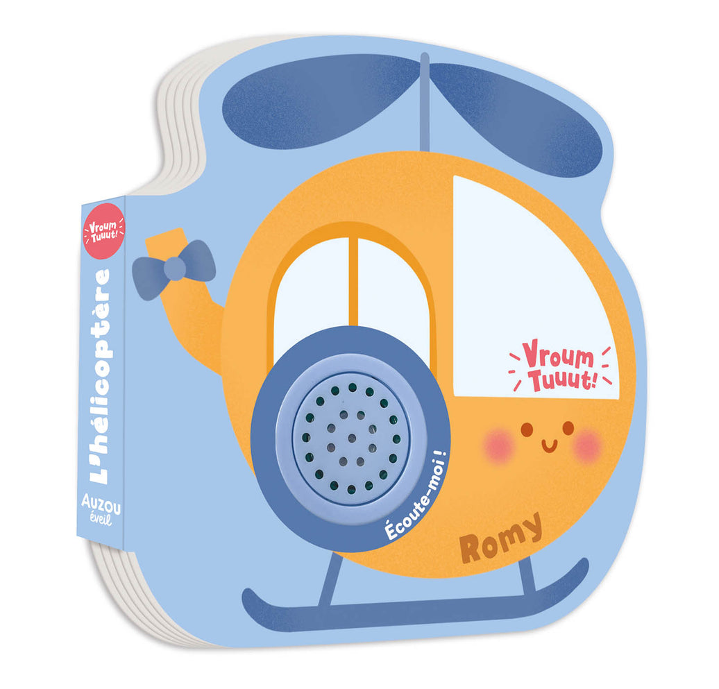 Kleine Sound-Fahrzeuge - Romy der Helikopter | Soundbuch ab 2 Jahren