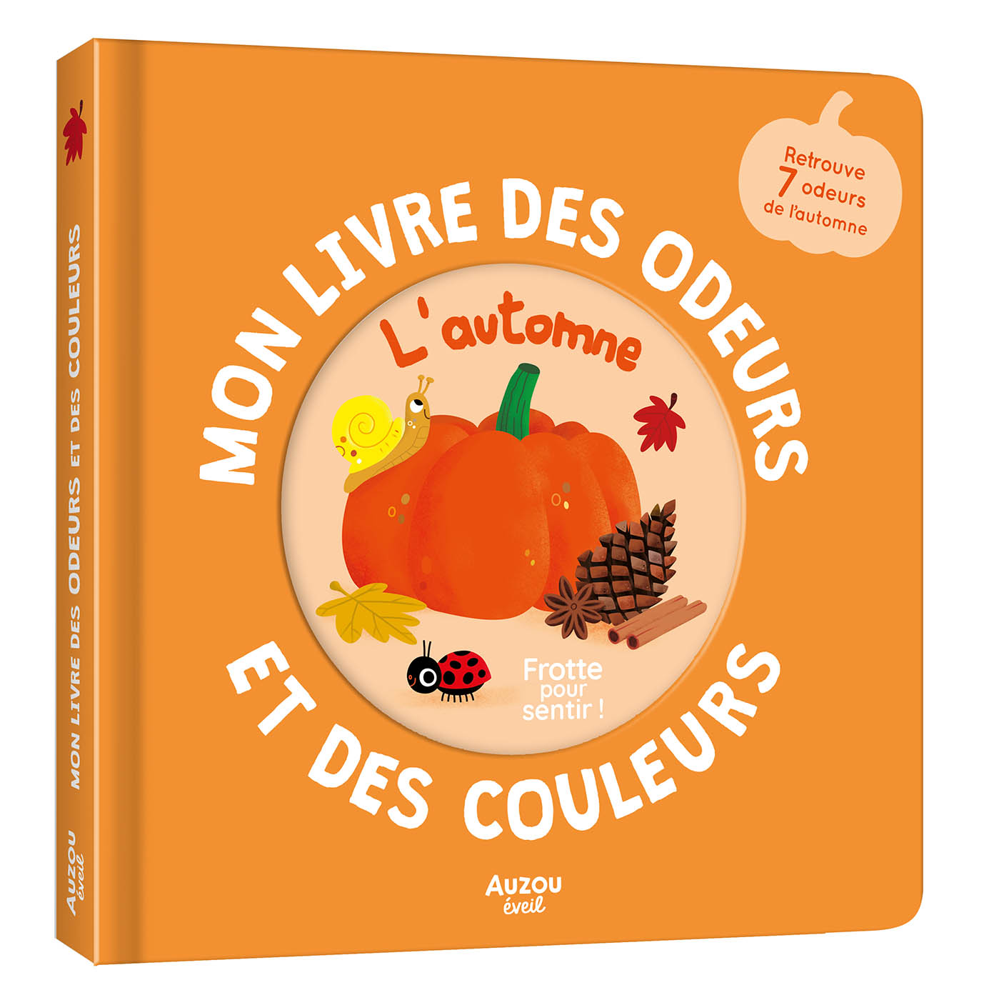 Mon livre des odeurs et des couleurs – L’automne – Auzou