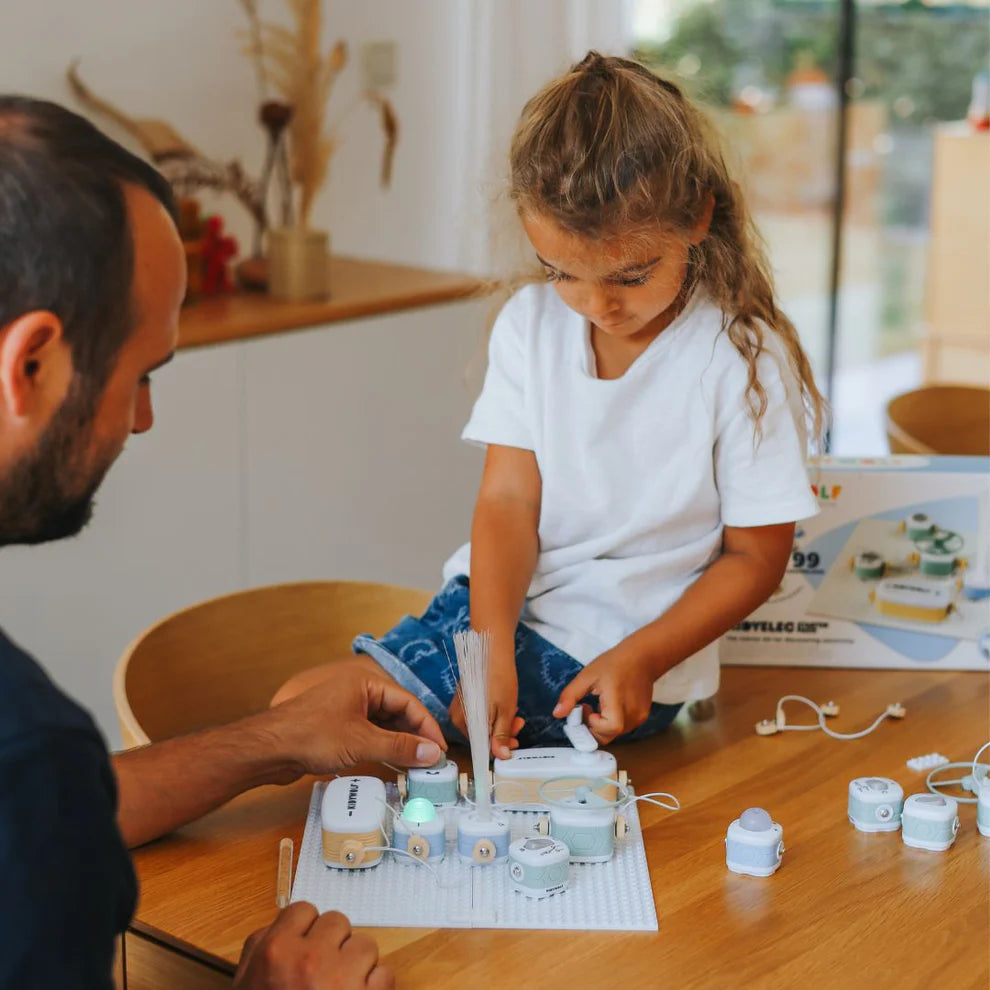 Kit d'initiation pour découvrir l'élèctricité - Kidyelec expert