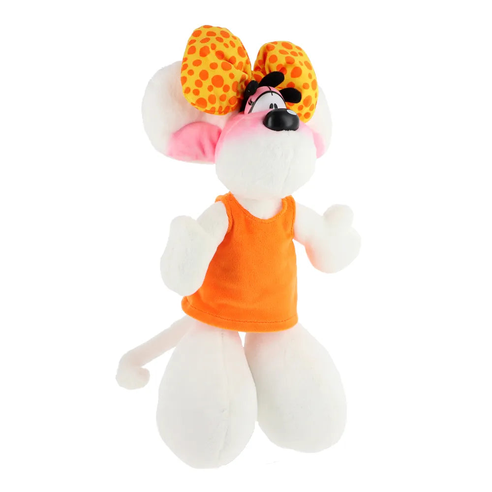Peluche Diddlina en robe orange 20cm