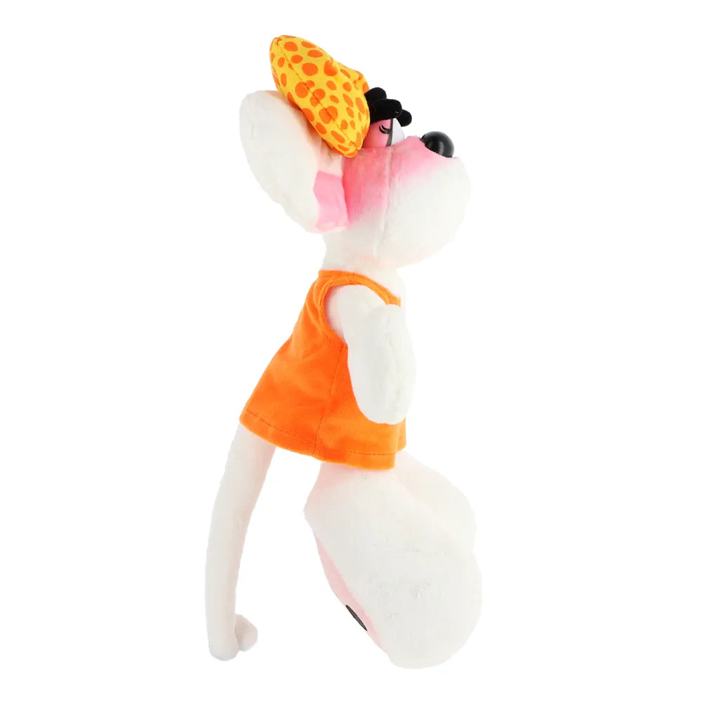Peluche Diddlina en robe orange 20cm