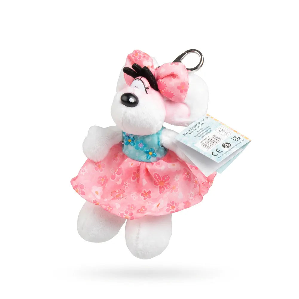 Porte-clés peluche Diddlina Summer 15 cm – Diddl