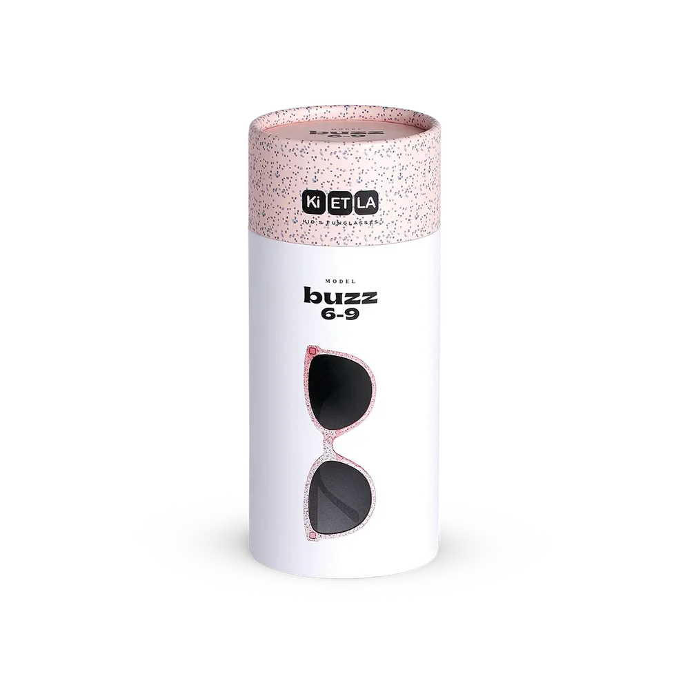 Lunettes de soleil Buzz - Rose Paillettes