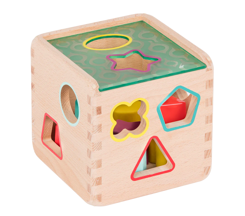 Wonder Cube - Trieur de formes en bois