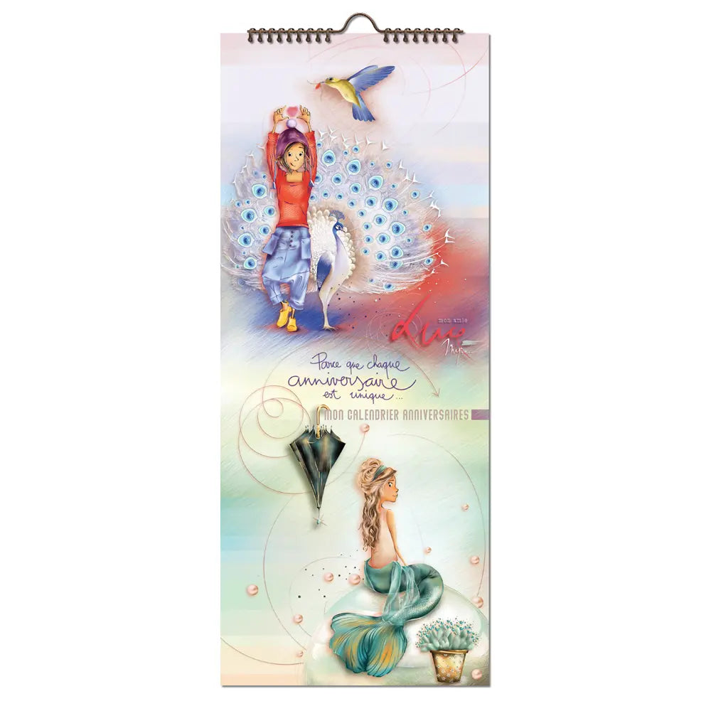 Calendrier anniversaire 2 Mon Amie Luce