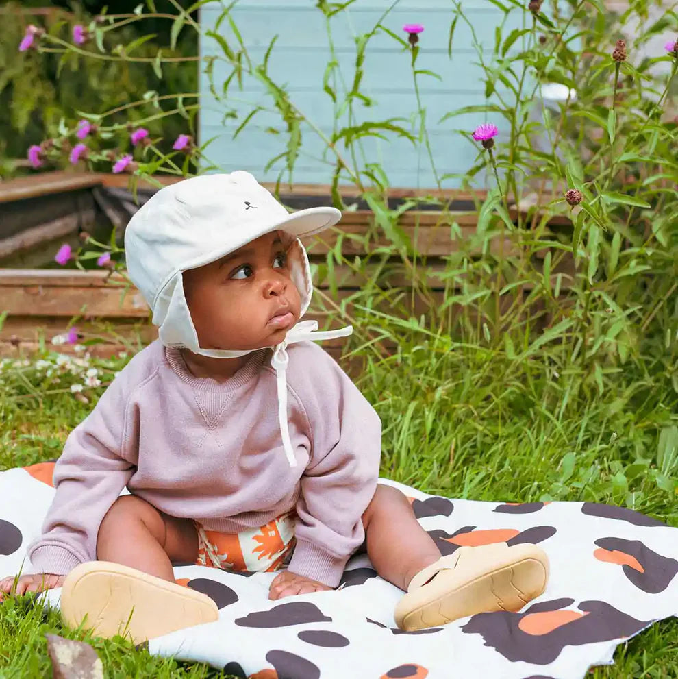 Casquette Camper Cap Ourson - Naturel