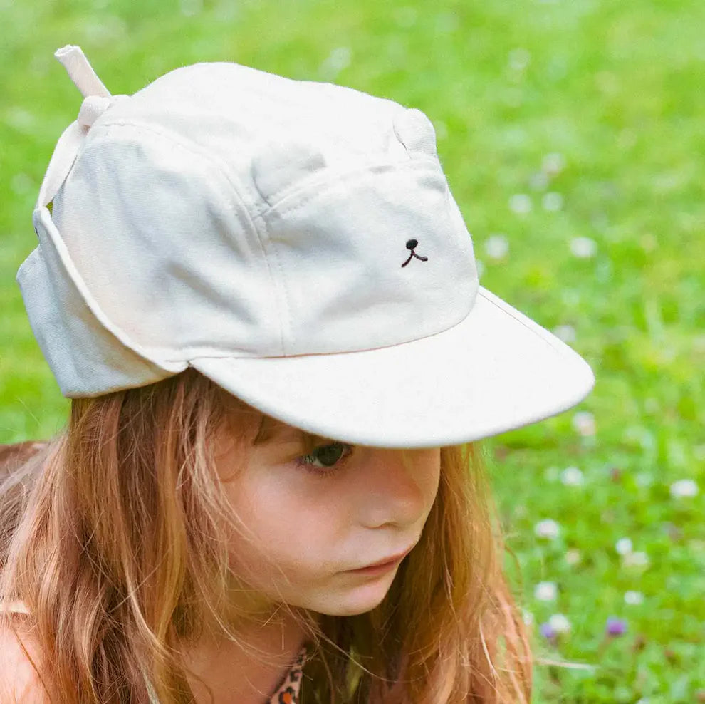 Casquette Camper Cap Ourson - Naturel