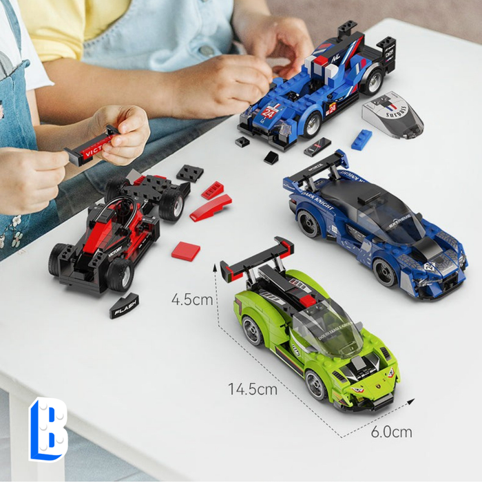 Voiture de course Velocity Hurricane 165 pièces - CaDA