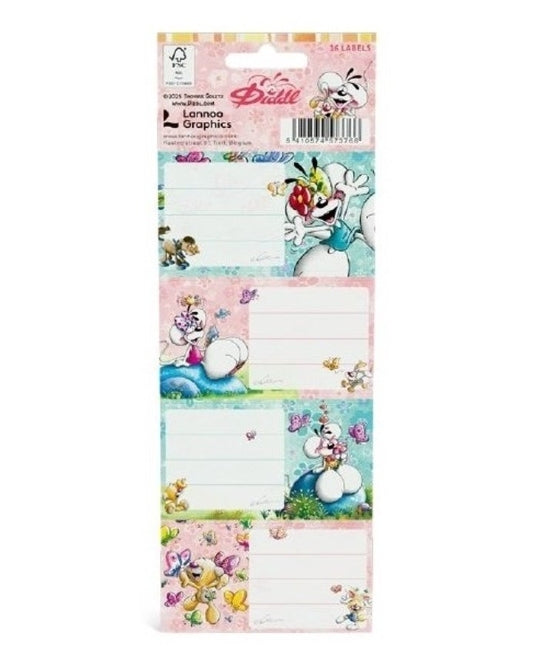 Set 16 Diddl-Aufkleber