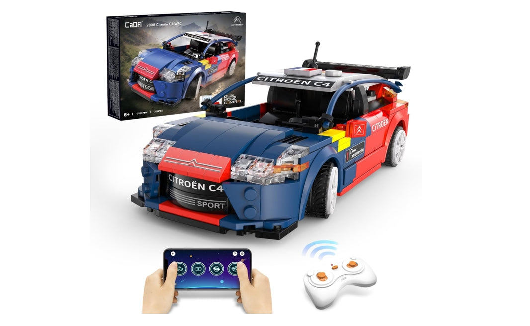 Voiture de rallye télécommandée Citroën C4 WRC 2008 329 pièces - CaDA