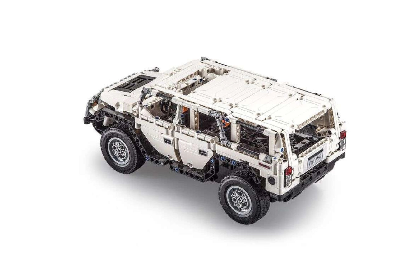 Voiture tout-terrain télécommandée Warrior H2 575 pièces - CaDA