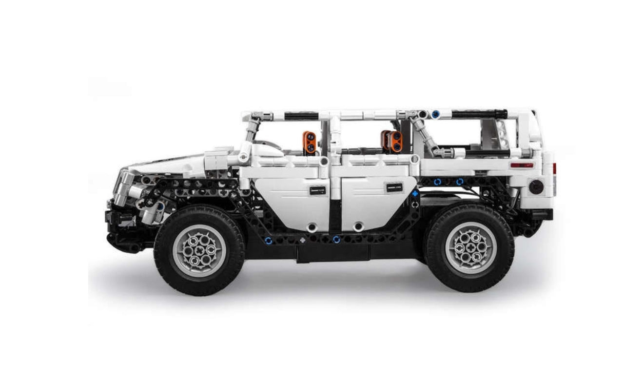 Voiture tout-terrain télécommandée Warrior H2 575 pièces - CaDA