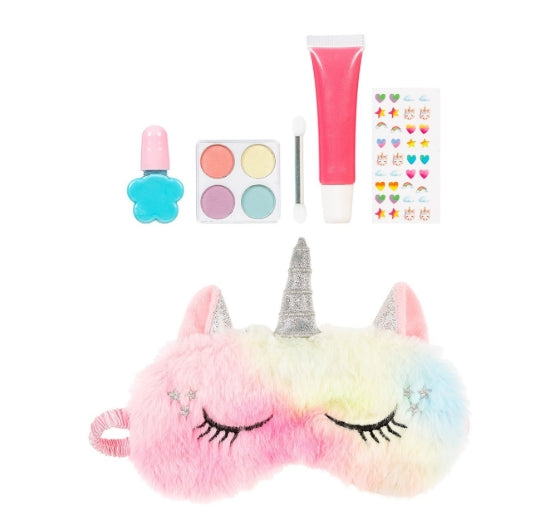Set Licorne maquillage + masque de nuit 1 pc)