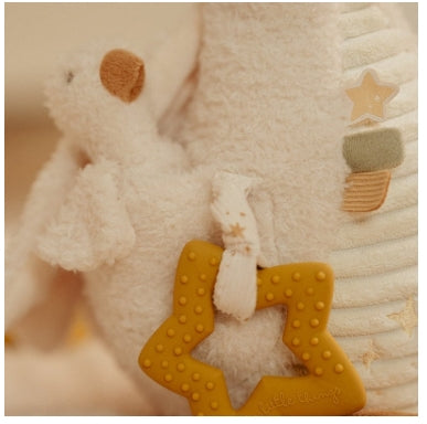 Peluche d'activité Oie - Blanc - Petite Oie