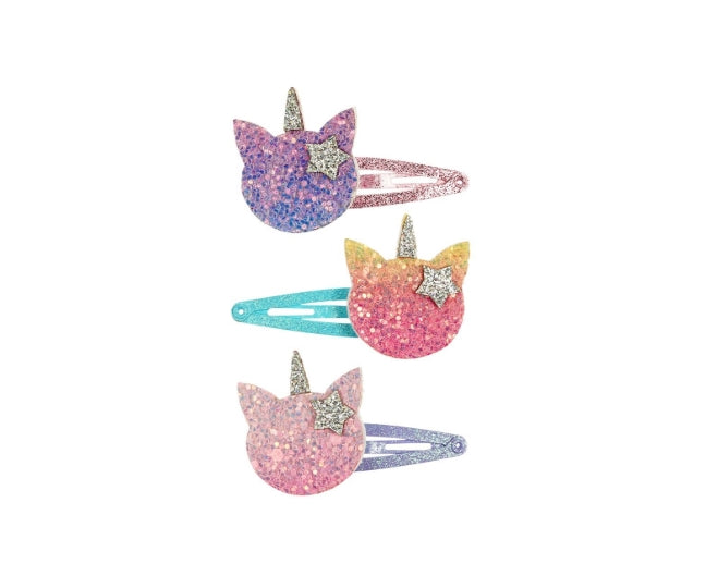 Barrettes Jula, chat (3 pcs)
