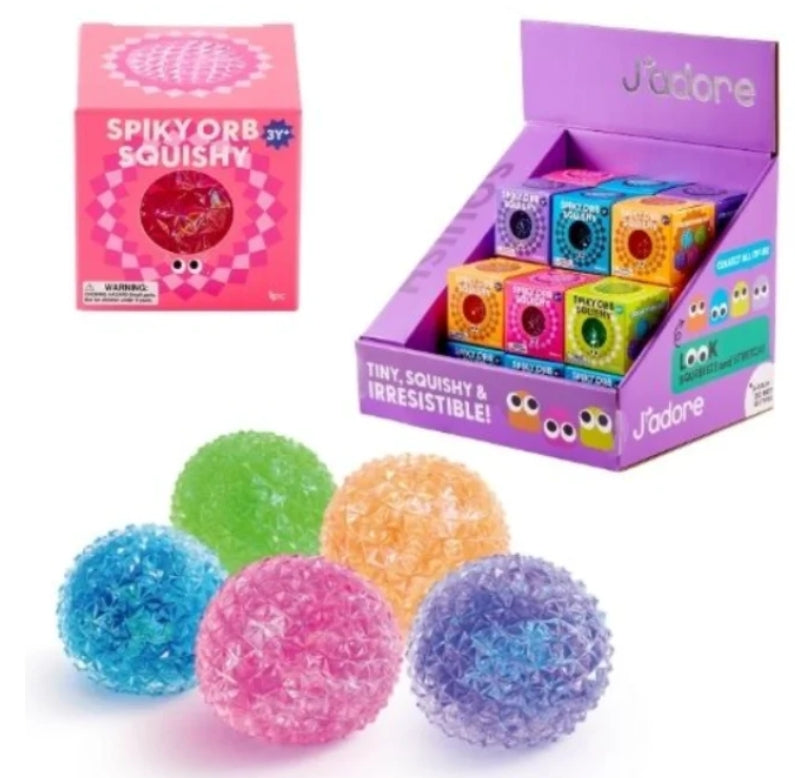 Balle Squishy Spiky Orb à picots – J'adore