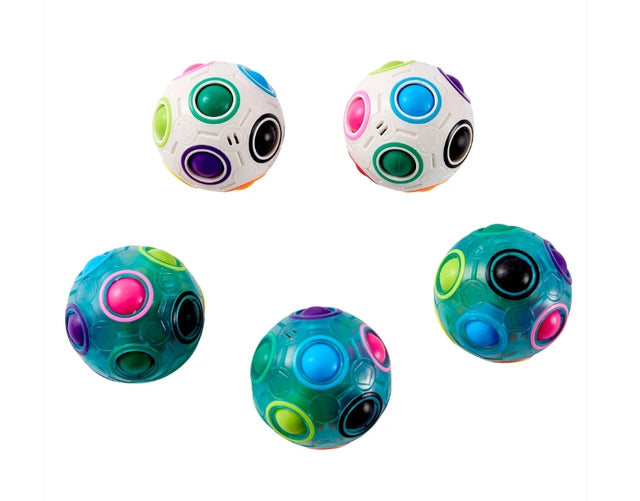 Balle puzzle casse-tête Rainbow Twist – J'adore