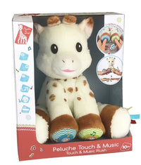 Peluche Sophie la girafe touch and music