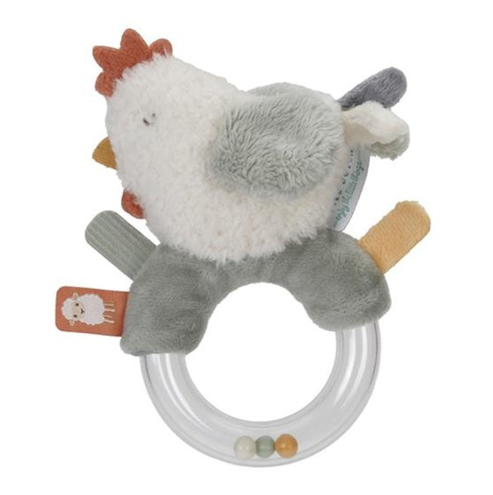 Anneau hochet poulet Little Farm