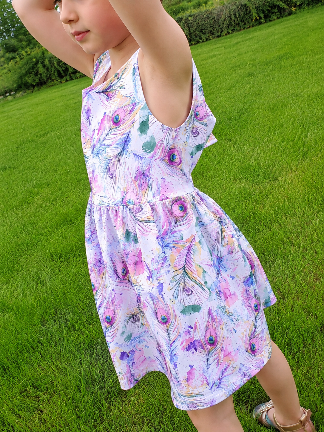 Robe Cocotte – Nœud au dos | Robe fille printemps été