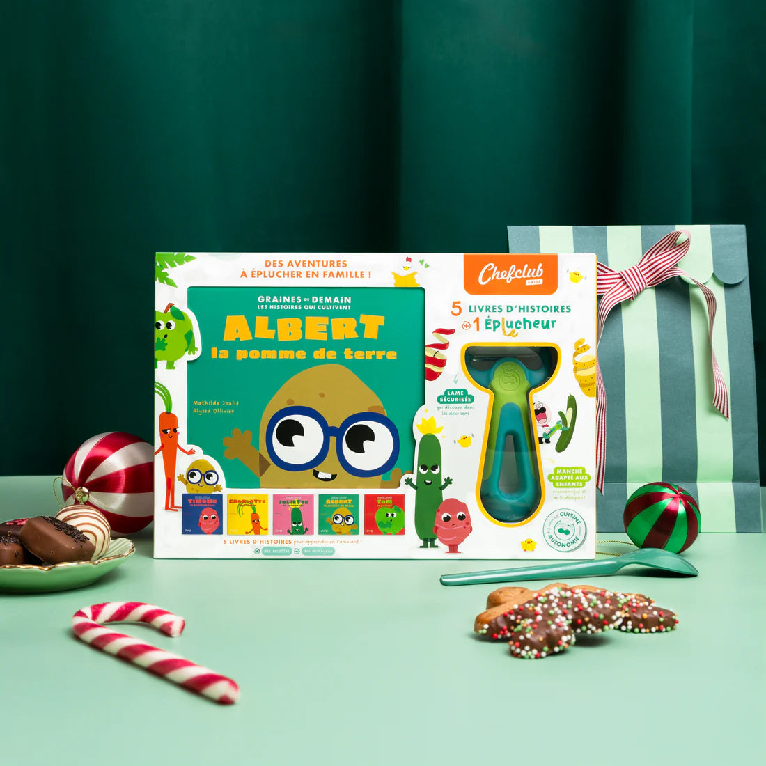 Coffret Graines de Demain et son éplucheur