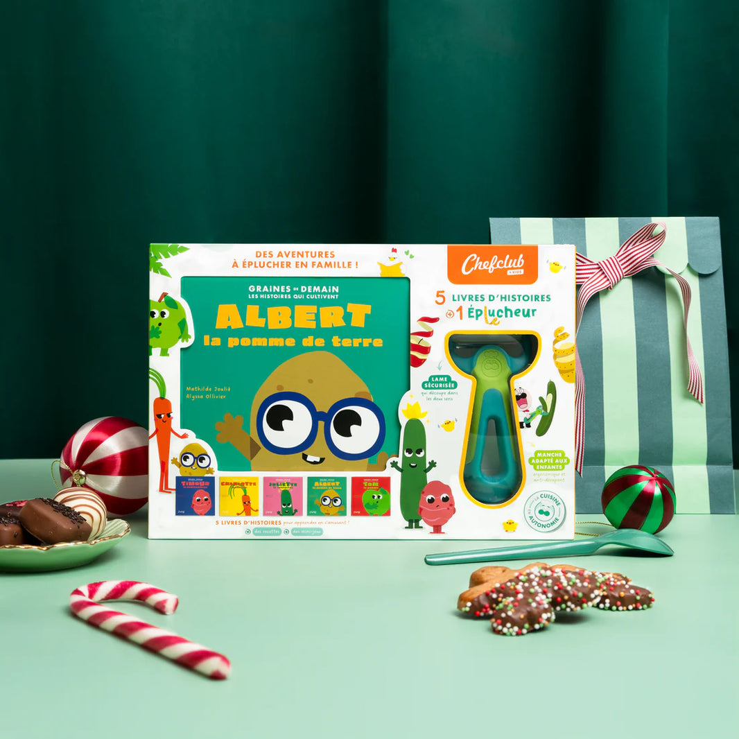 Coffret Graines de Demain et son éplucheur