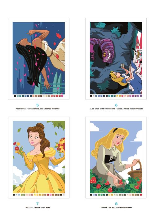 Coloriages Mystères Disney – Saisons