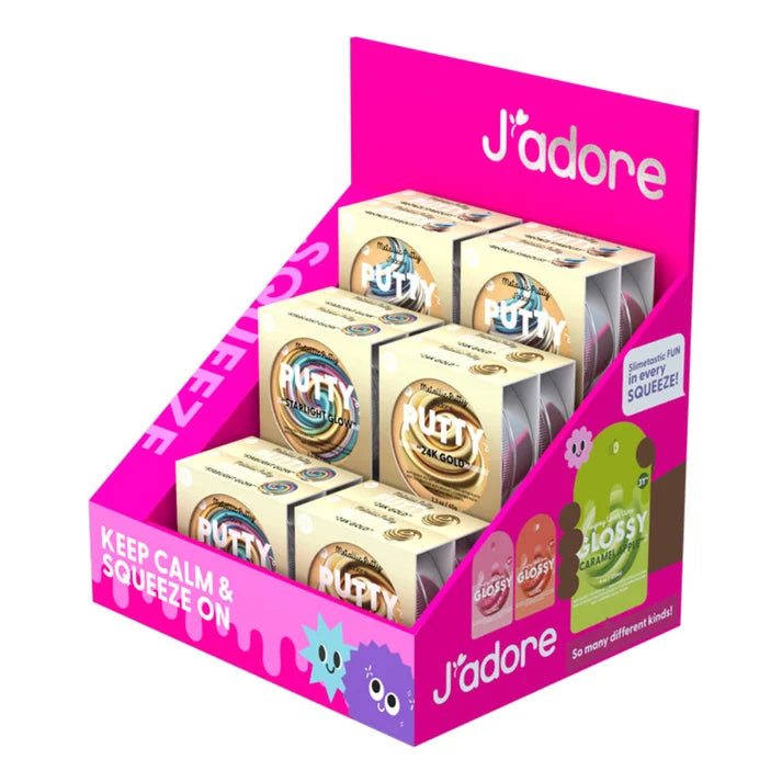 Pâte à malaxer métallique brillante Putty – J'adore