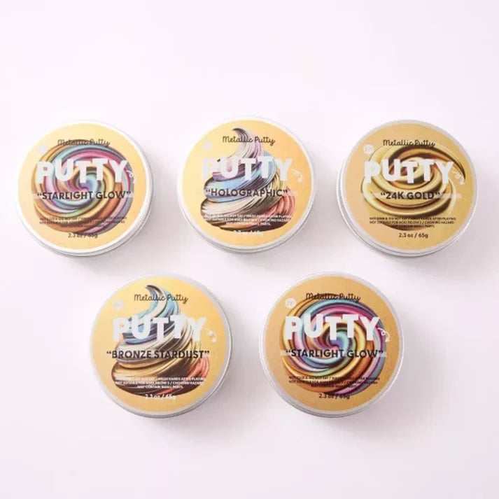 Pâte à malaxer métallique brillante Putty – J'adore