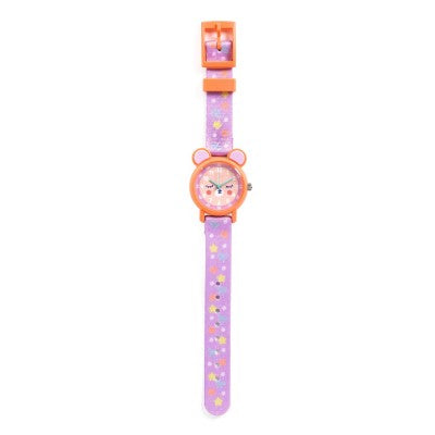 Montre oursonne pédagogique pour enfant – Djeco