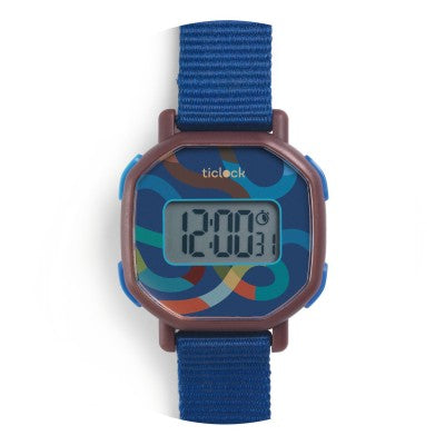 Montre digitale Blue Volute – Djeco