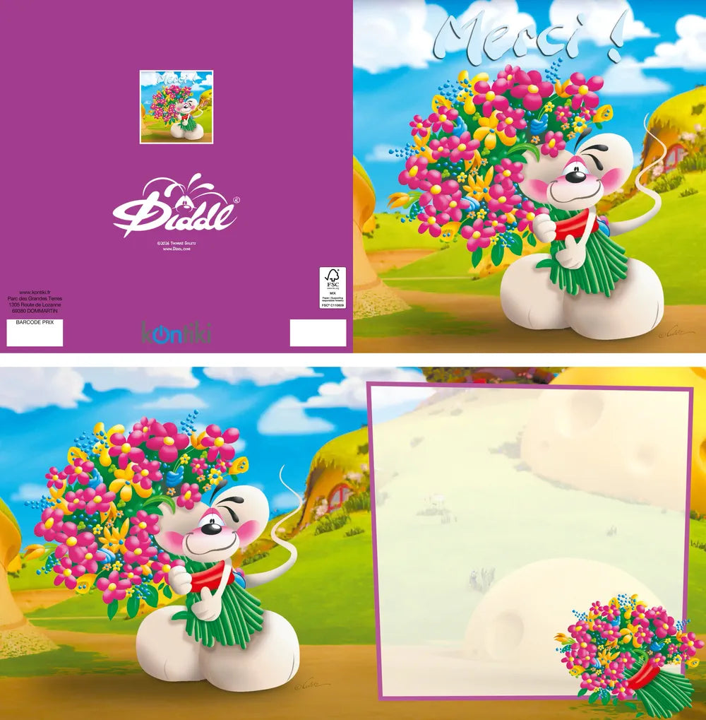 Carte 3D Diddl – Merci !