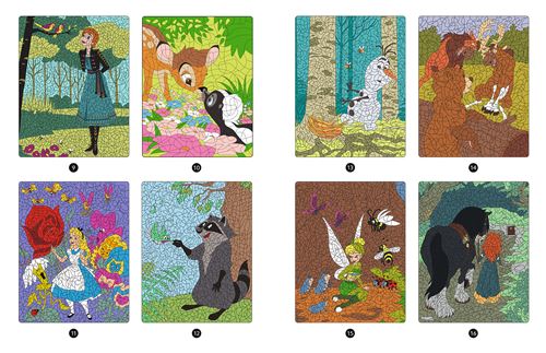Coloriages Magiques Disney – Mystères (7+) – La Forêt
