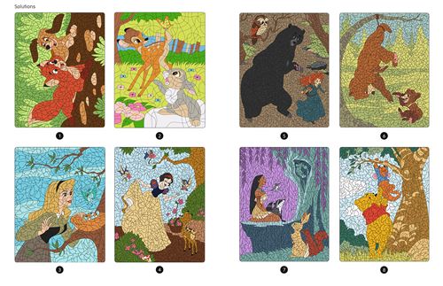 Coloriages Magiques Disney – Mystères (7+) – La Forêt