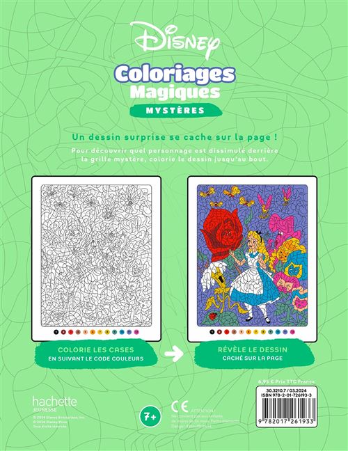 Coloriages Magiques Disney – Mystères (7+) – La Forêt