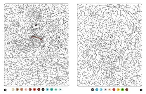Coloriages Magiques Disney – Mystères (7+) – La mer