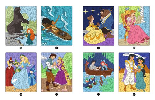 Disney Princesses – Coloriages Magiques Mystères (7+)