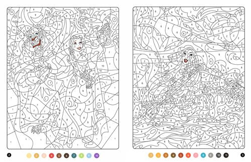 Disney Princesses – Coloriages Magiques Mystères (7+)