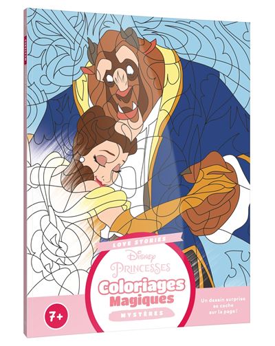 Disney Princesses – Coloriages Magiques Mystères (7+) – Love Stories