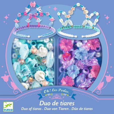 Duo de tiares à créer Bleu – Djeco