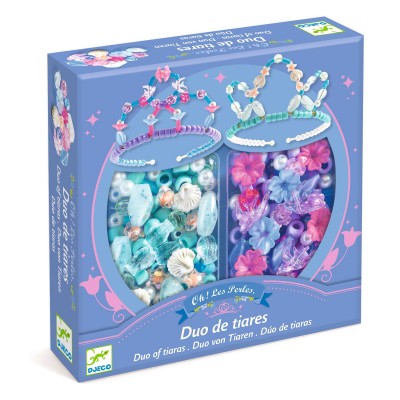 Duo de tiares à créer Bleu – Djeco
