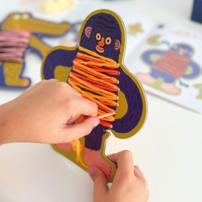 Premier tissage – Les pulls des animaux – Djeco