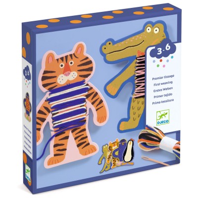 Premier tissage – Les pulls des animaux – Djeco