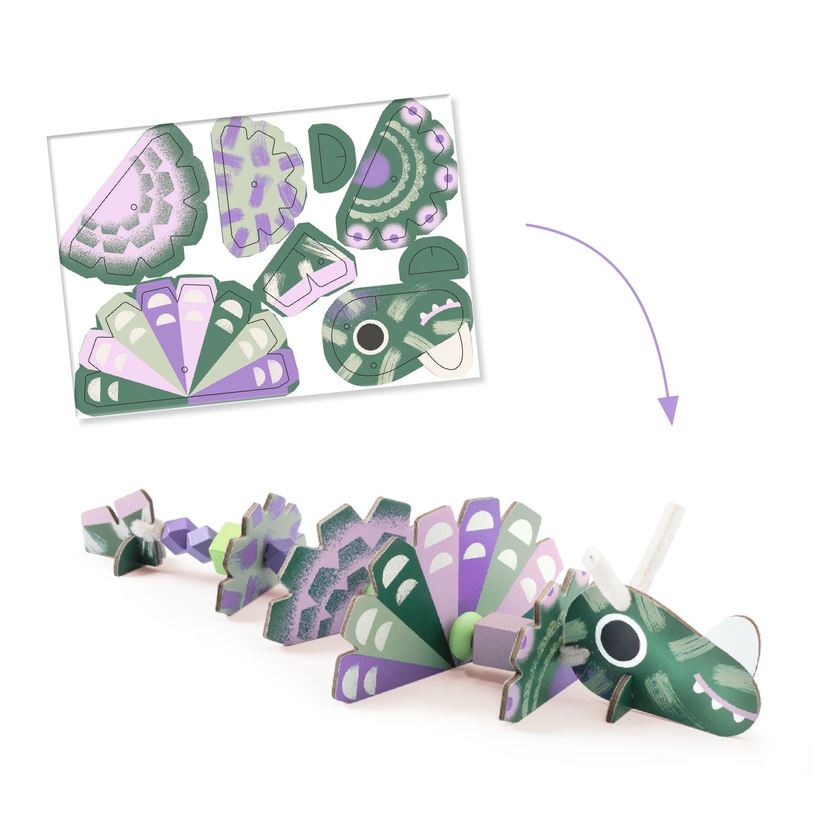 Enfilage - Terribles dinos