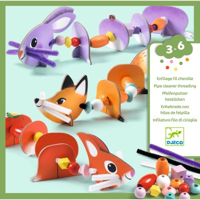 Enfilage Animaux mignons – Djeco