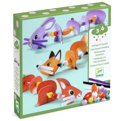 Enfilage Animaux mignons – Djeco
