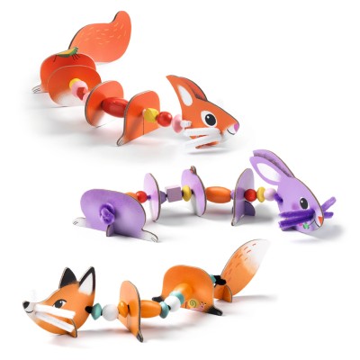 Enfilage Animaux mignons – Djeco